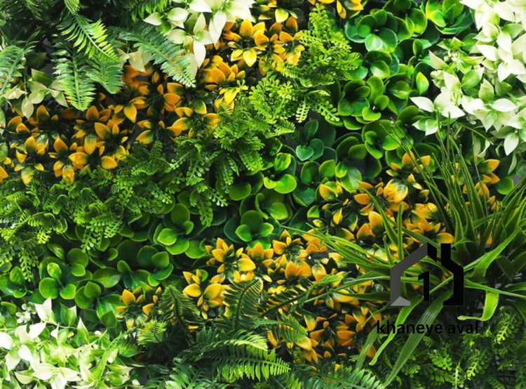 گرین وال (دیوار سبز مصنوعی ) بوته نارنجی
