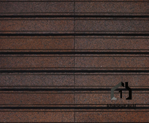 آجرنما نسوز پلاک رستیک دو شیار انگلیسی – کد A1