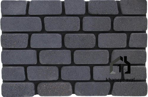 آجرنما نسوز آنتیک مشکی – کد AC