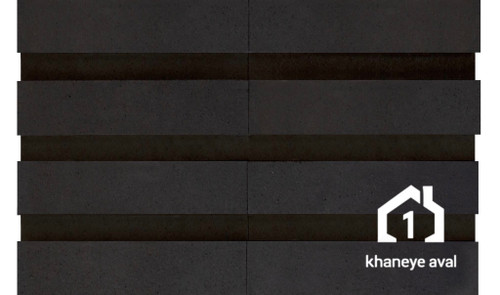 آجرنما نسوز حجمی و کرکره ای مشکی – کد C1