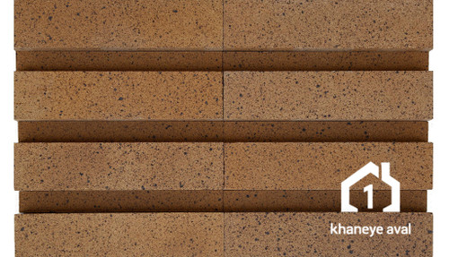 آجر نما نسوز حجمی و کرکرهای شاموتی – کد P4