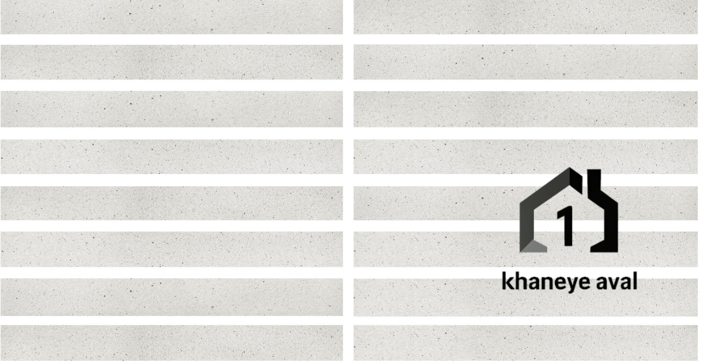 آجرنما نسوز کرکره‌ای سفید – کد W