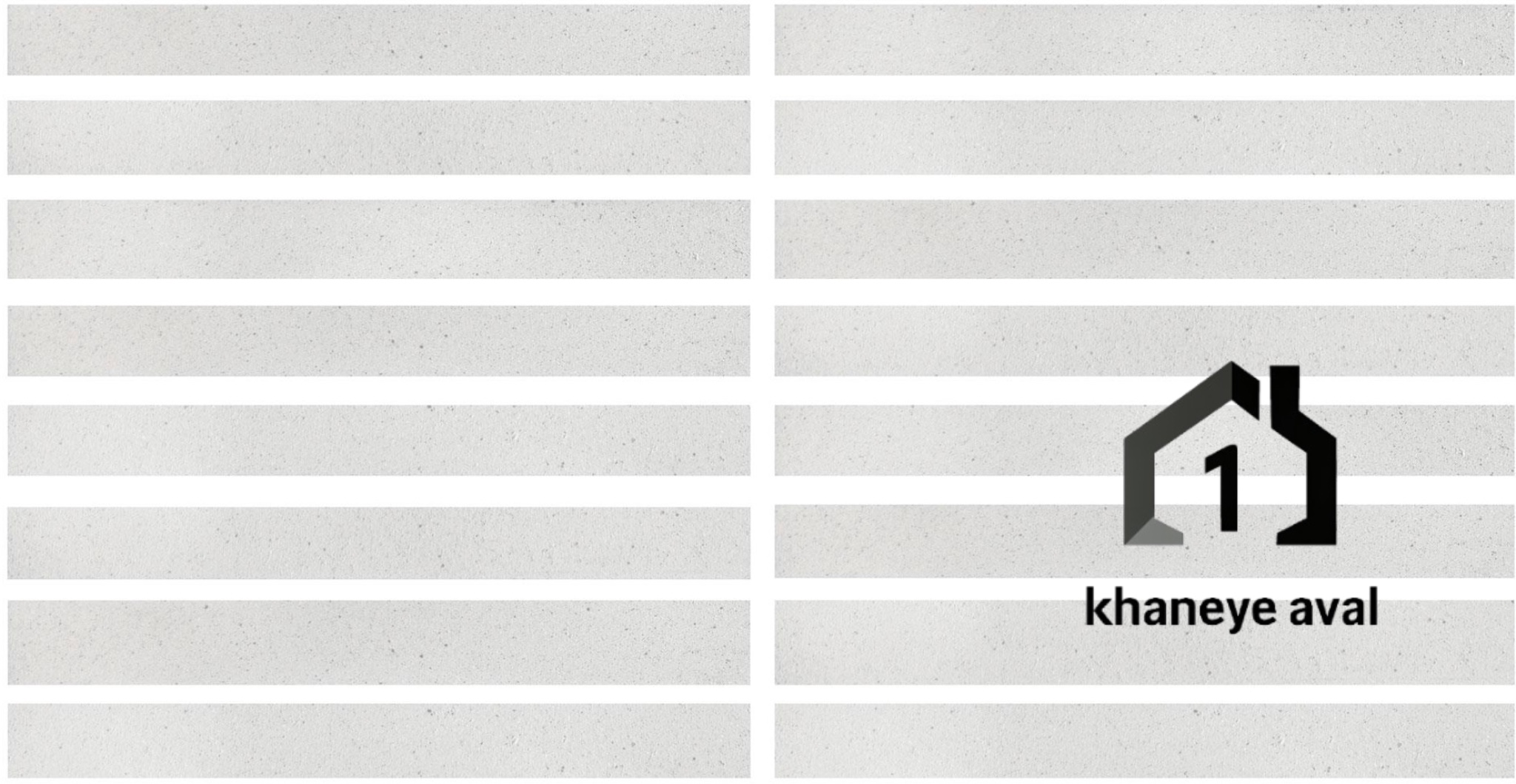 آجرنما نسوز کرکره‌ای سفید – کد W0